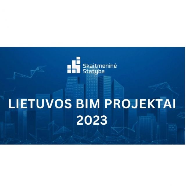Konkursas Lietuvos BIM projektai 2023